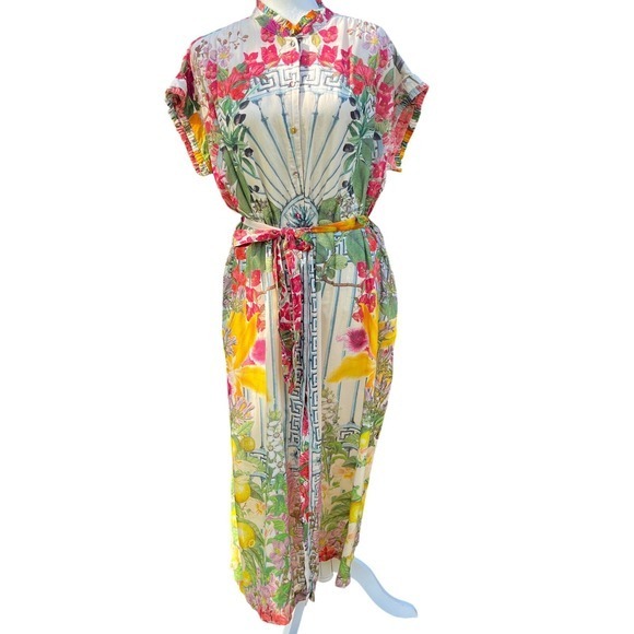 Carolina K Valerie Kaftan Dress Size XS-M - Picture 2 of 16